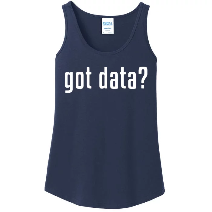 Funny Got Data MIS Data Systems Business Analyst Ladies Essential Tank