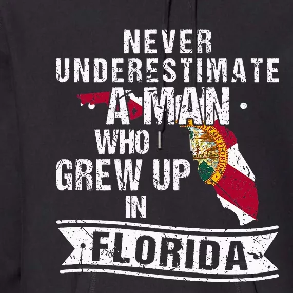 Flo Grown Design For Native Florida Premium Hoodie