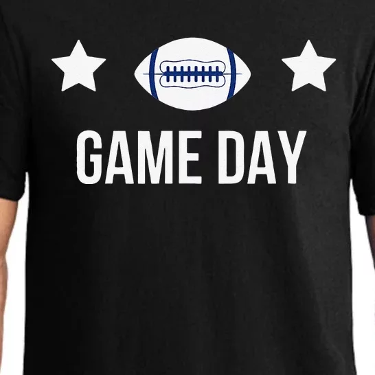 Football Game Day Design For Mom Dad Brother Sister Birthday Pajama Set