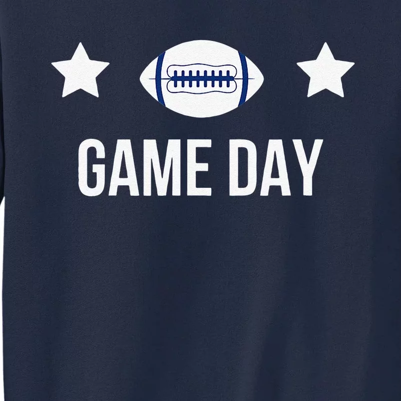 Football Game Day Design For Mom Dad Brother Sister Birthday Tall Sweatshirt