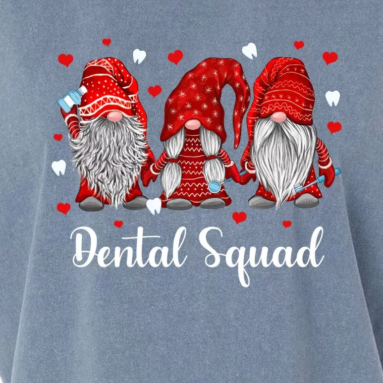 Funny Gnome Dental Squad Leprechaun Dentist Valentine's Day Gift Garment-Dyed Women's Muscle Tee