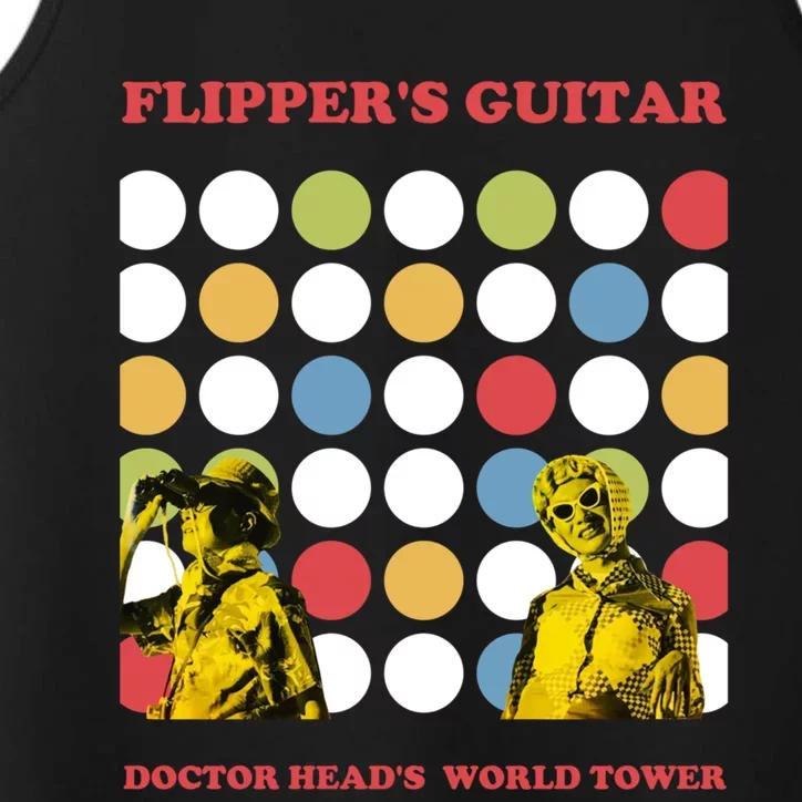 Flipper&X27;S Guitar Doctor Head&X27;S World Tower Performance Tank