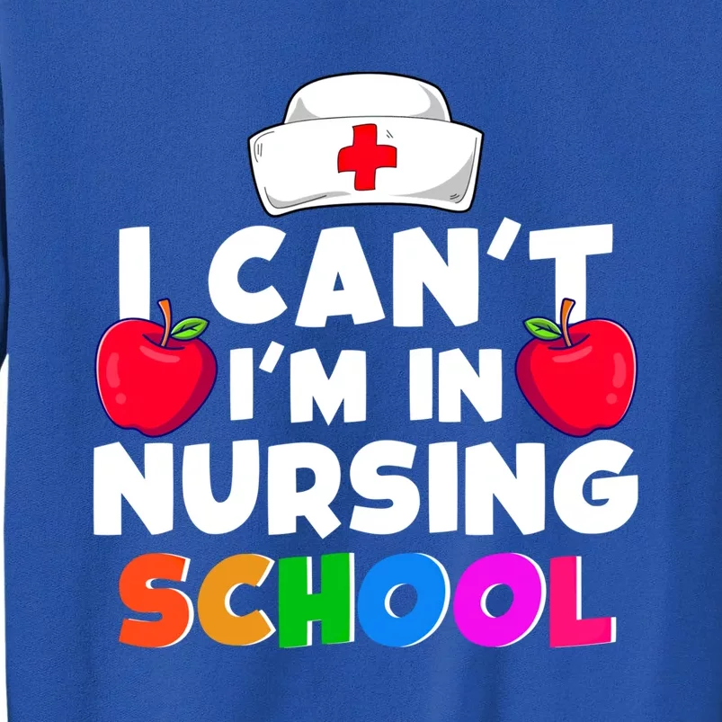 Funny Gift Design Idea Nursing School Gift Tall Sweatshirt