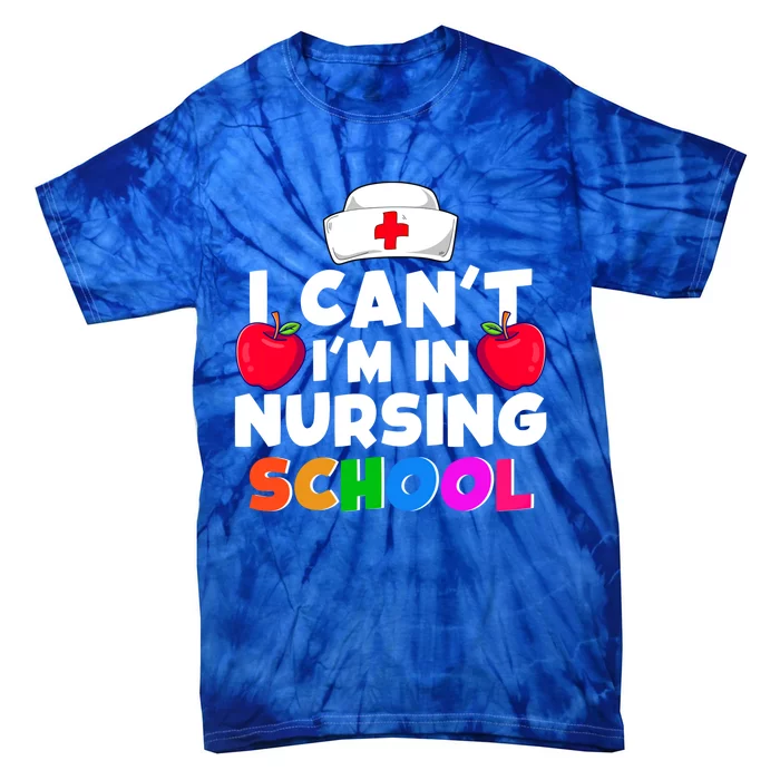 Funny Gift Design Idea Nursing School Gift Tie-Dye T-Shirt