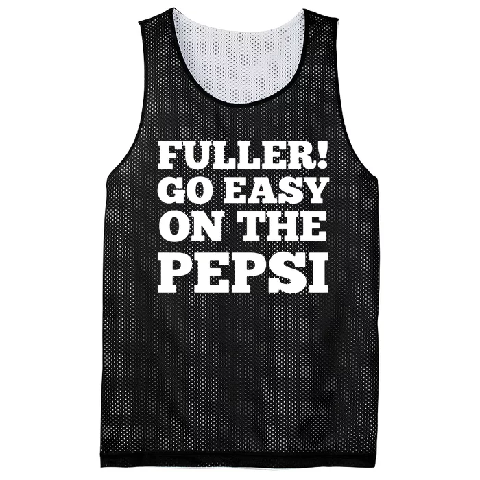 Fuller Go Easy On The Pepsi Mesh Reversible Basketball Jersey Tank