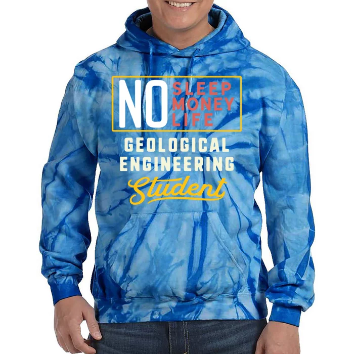 Funny Geological Engineering Major Studengift Graduation Funny Gift Tie Dye Hoodie