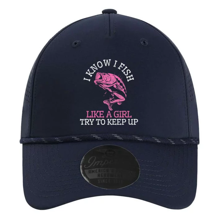 Fishing Girl Funny Cute Fish Bass Fisherman Gift Performance The Dyno Cap