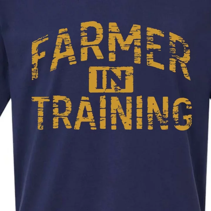 Farm Gift Farming Lover Future Farmer Sueded Cloud Jersey T-Shirt