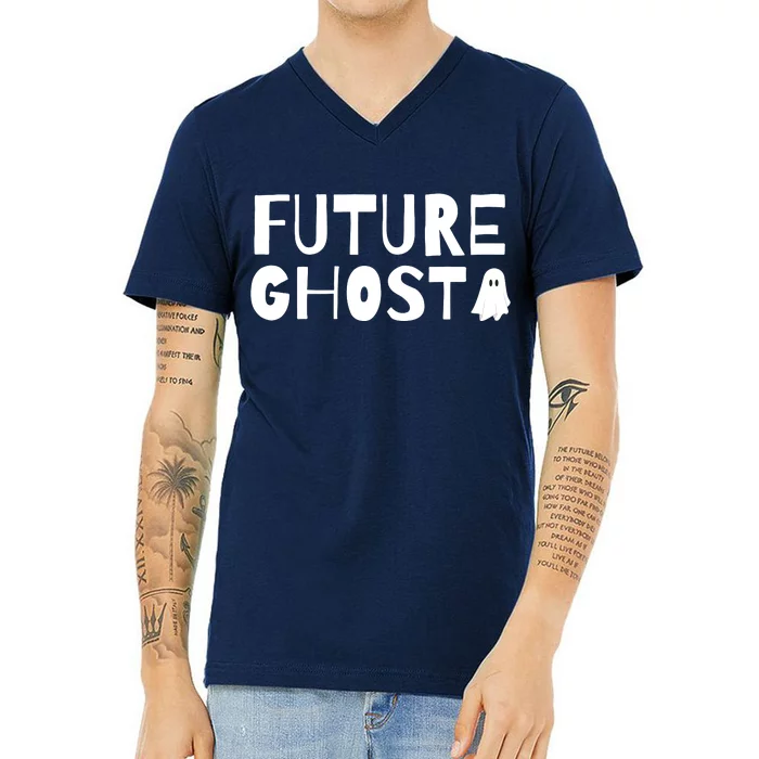 Future Ghost V-Neck T-Shirt