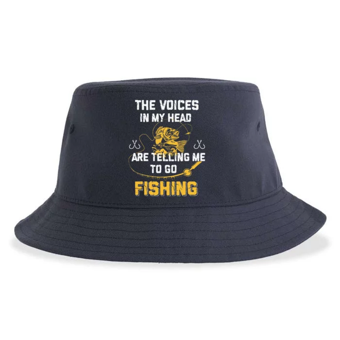 Fishing Gifts Funny Fisherman Sustainable Bucket Hat