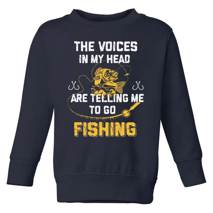 Fishing Gifts Funny Fisherman Toddler Sweatshirt