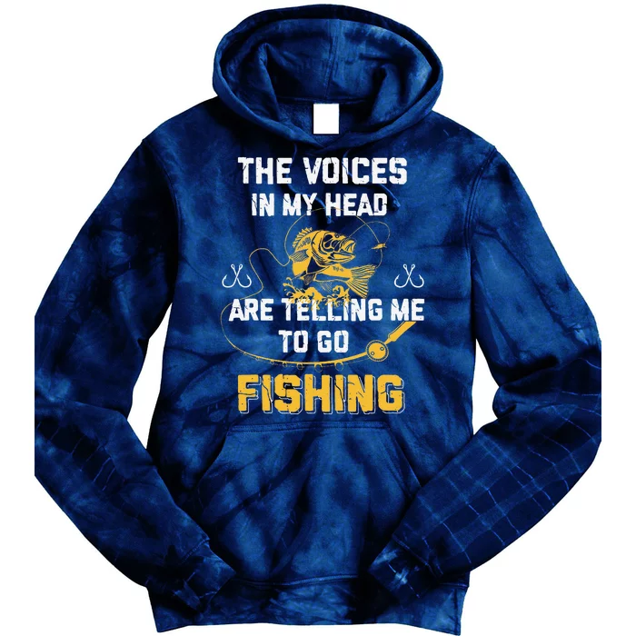 Fishing Gifts Funny Fisherman Tie Dye Hoodie