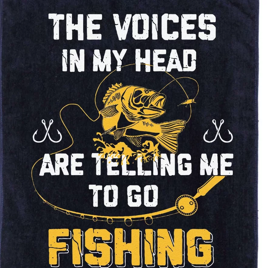 Fishing Gifts Funny Fisherman Platinum Collection Golf Towel