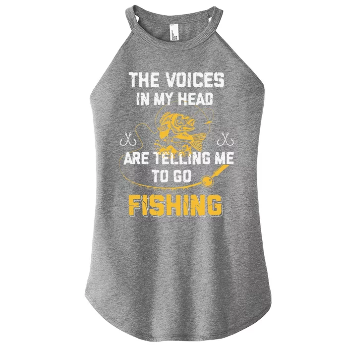 Fishing Gifts Funny Fisherman Women’s Perfect Tri Rocker Tank