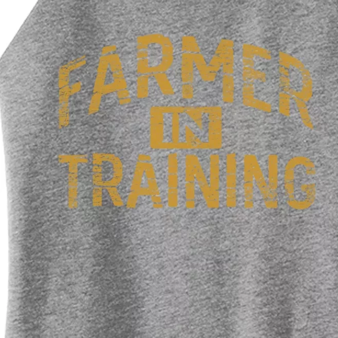 Farm Gift Farming Lover Future Farmer Gift Women’s Perfect Tri Rocker Tank