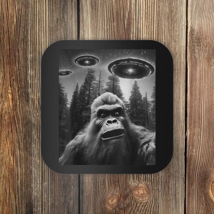 Funny Graphic For Bigfoot Sasquatch Alien Ufo Coaster