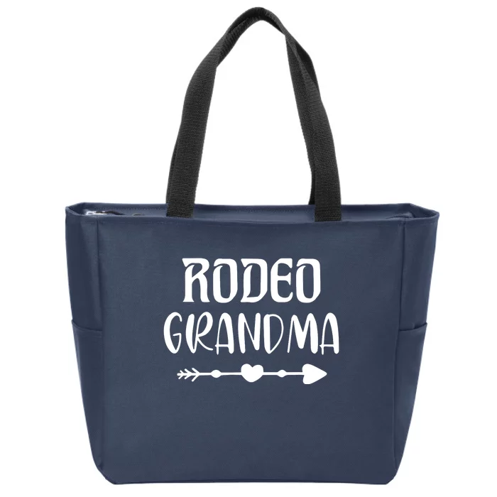 Funny Grandma Zip Tote Bag