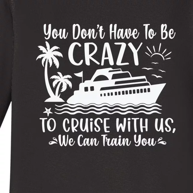 Funny Group Family Cruise Matching Baby Long Sleeve Bodysuit