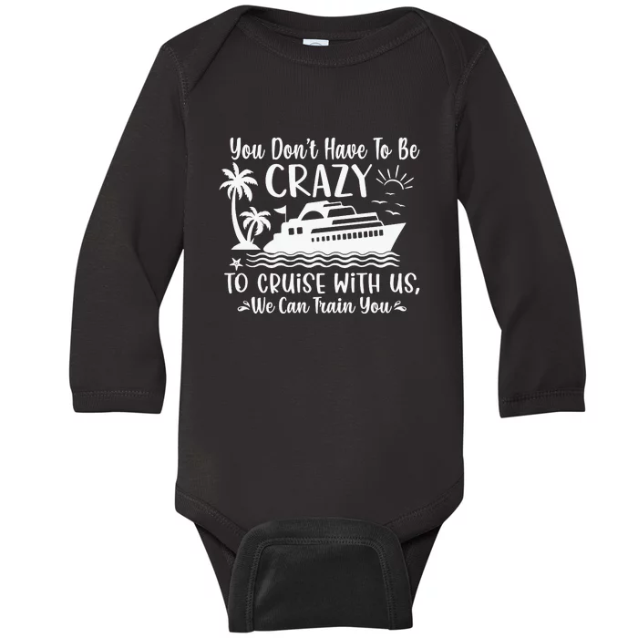 Funny Group Family Cruise Matching Baby Long Sleeve Bodysuit