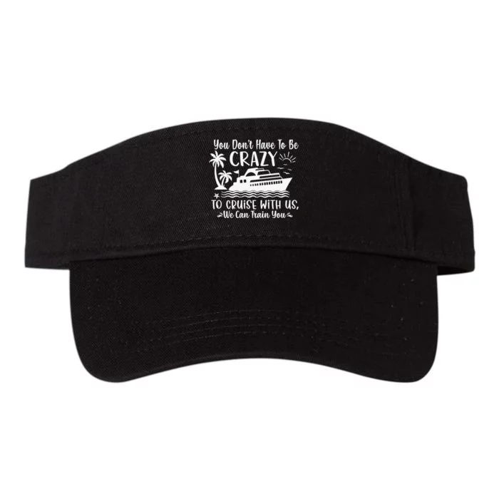 Funny Group Family Cruise Matching Valucap Bio-Washed Visor