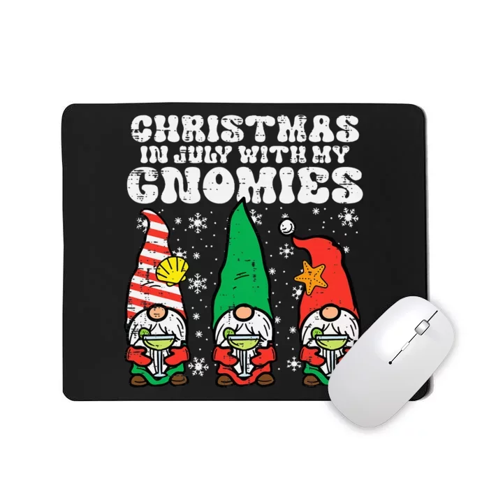 Festive Gnomes for Summer Celebrations Mousepad