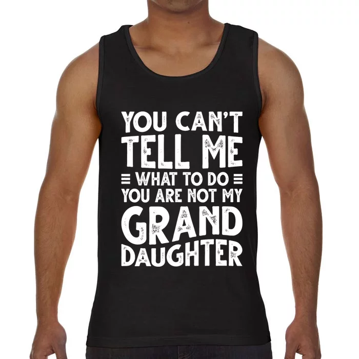 Funny Grandpa For Grandfather Papa Birthday Comfort Colors® Tank Top