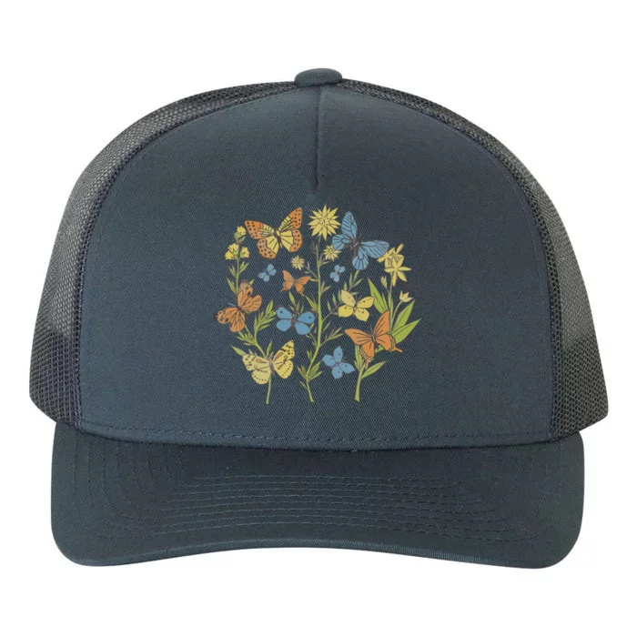 Fairy Grunge Fairycore Aesthetic Cottagecore Goth Butterfly Yupoong Adult 5-Panel Trucker Hat