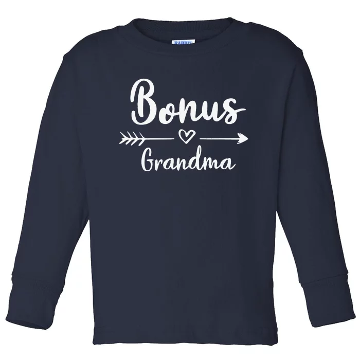 Fun Gift For Grandmother. Toddler Long Sleeve Shirt