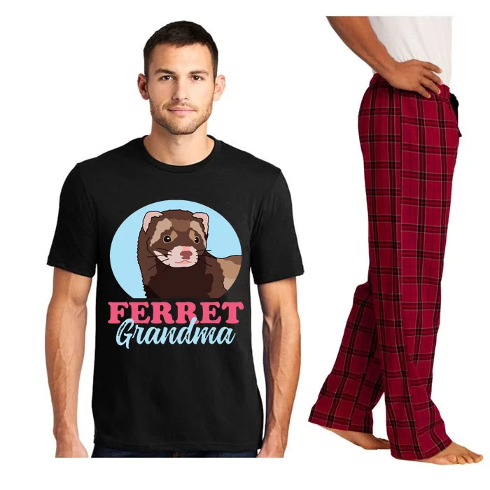 Ferret Grandma Ferrets Owner Ferret Pajama Set