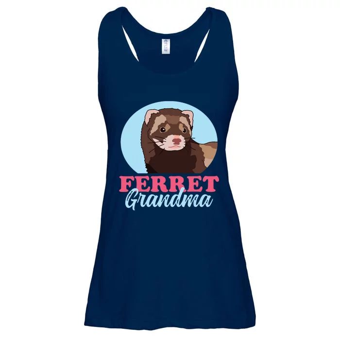 Ferret Grandma Ferrets Owner Ferret Ladies Essential Flowy Tank