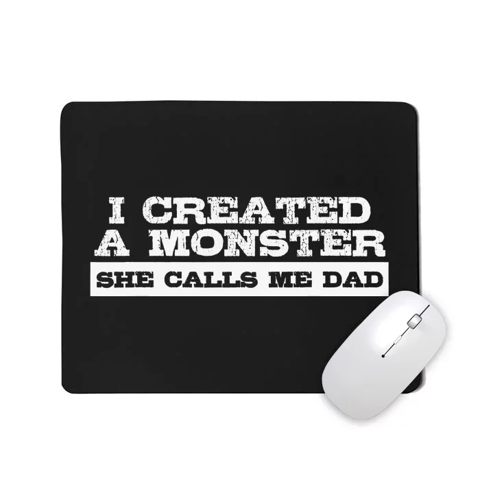 Funny Gift for Dad from Daughter First Father's Day Mousepad