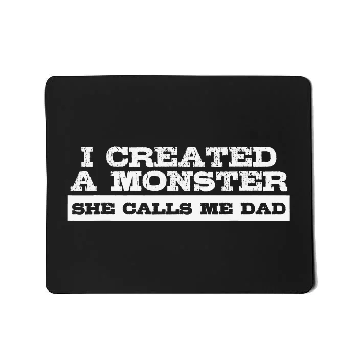 Funny Gift for Dad from Daughter First Father's Day Mousepad