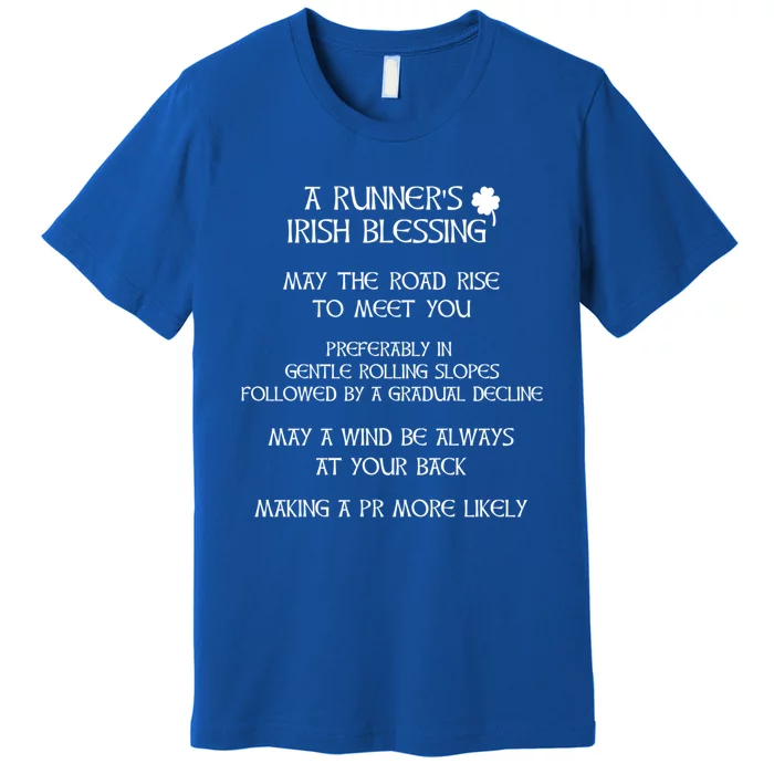 Funny Gift For Runners Irish Blessing For Runners Cute Gift Premium T-Shirt