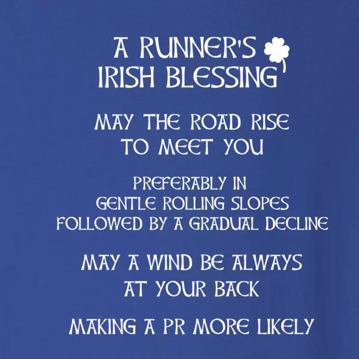 Funny Gift For Runners Irish Blessing For Runners Cute Gift Toddler Long Sleeve Shirt