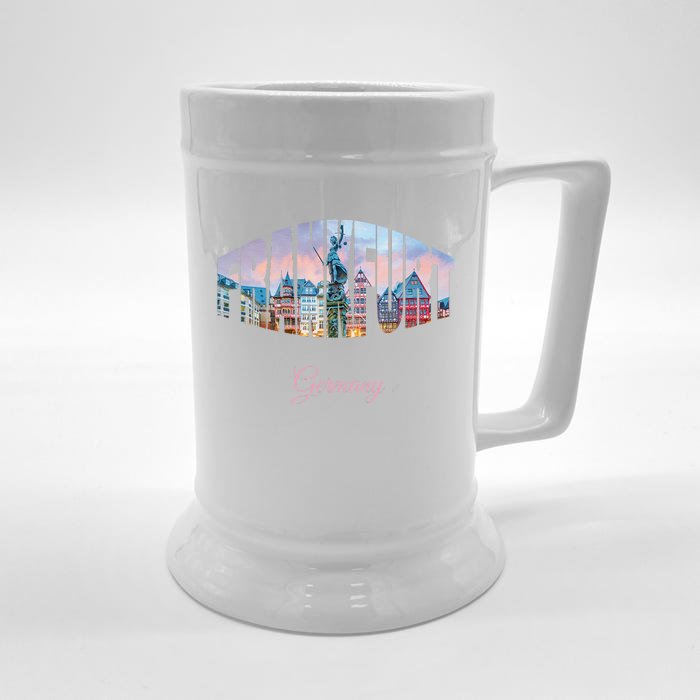 Frankfurt Germany Front & Back Beer Stein