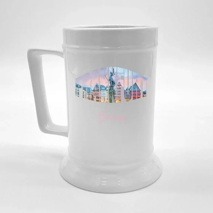 Frankfurt Germany Front & Back Beer Stein