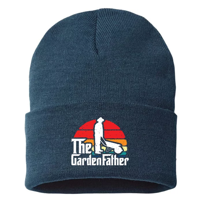 Funny Gardening Funny Dad Gardening Funny Gardener Sustainable Knit Beanie