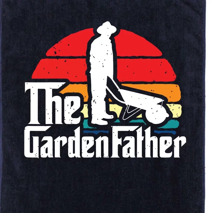 Funny Gardening Funny Dad Gardening Funny Gardener Platinum Collection Golf Towel