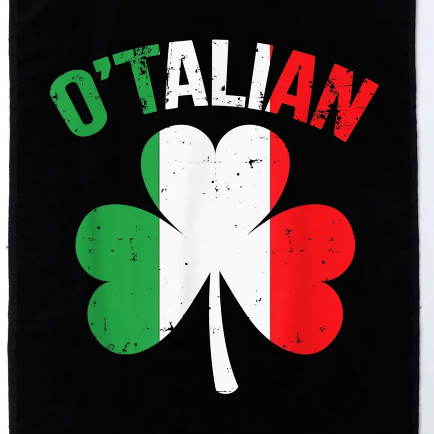 Funny Gift For Saint Patricks Day Irish Italian O'talian Platinum Collection Golf Towel