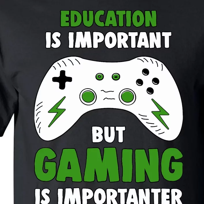 Funny Gamer For Teens Boy Video Gaming Tall T-Shirt