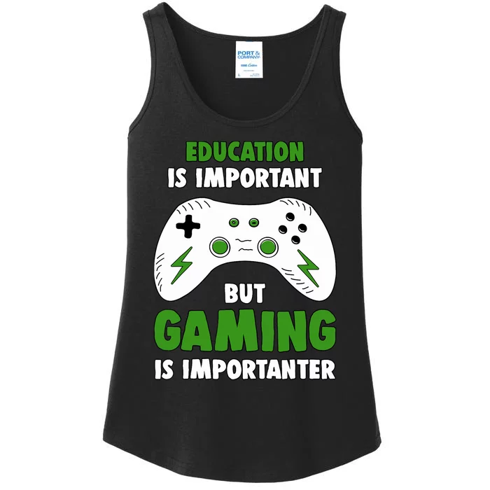 Funny Gamer For Teens Boy Video Gaming Ladies Essential Tank