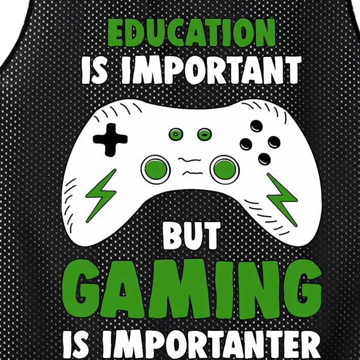 Funny Gamer For Teens Boy Video Gaming Mesh Reversible Basketball Jersey Tank