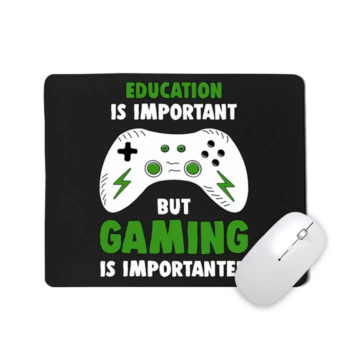 Funny Gamer For Teens Boy Video Gaming Mousepad