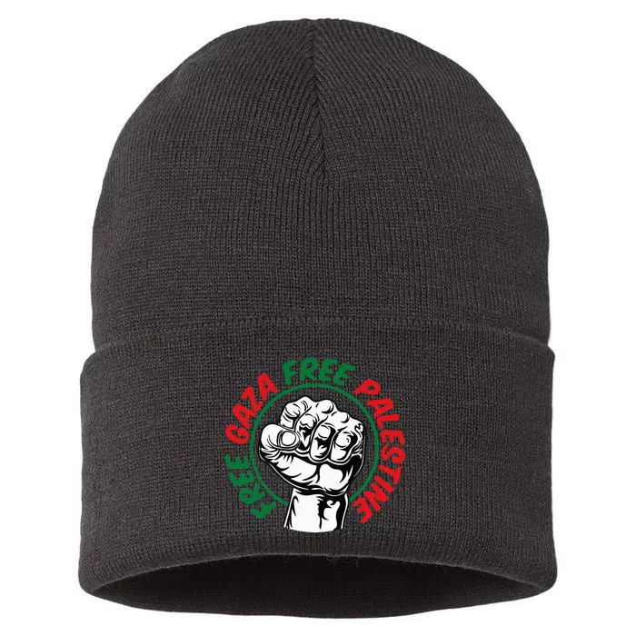 Free Gaza Sustainable Knit Beanie