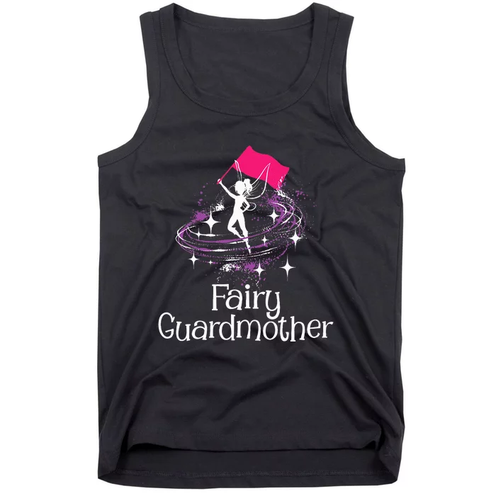 Fairy Guardmother Flag Spinning Winter Guard Colorguard Tank Top