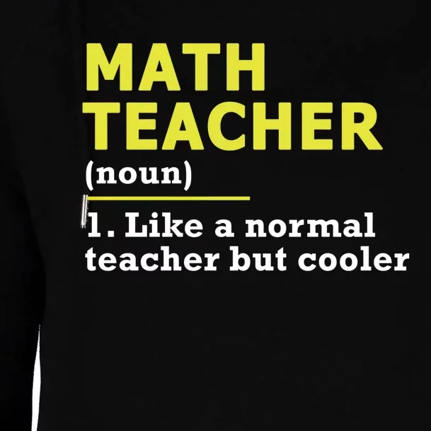 Funny Gift For Math Teachers Cool Math Teacher Cute Gift Blue Small Womens Funnel Neck Pullover Hood