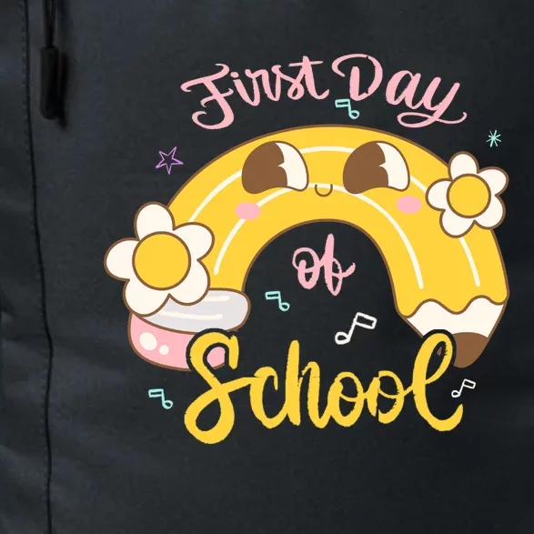 Funny Gift First Day Of School Daily Commute Backpack