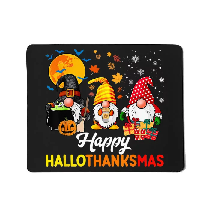 Festive Gnomes for a Joyful Holiday Season Mousepad