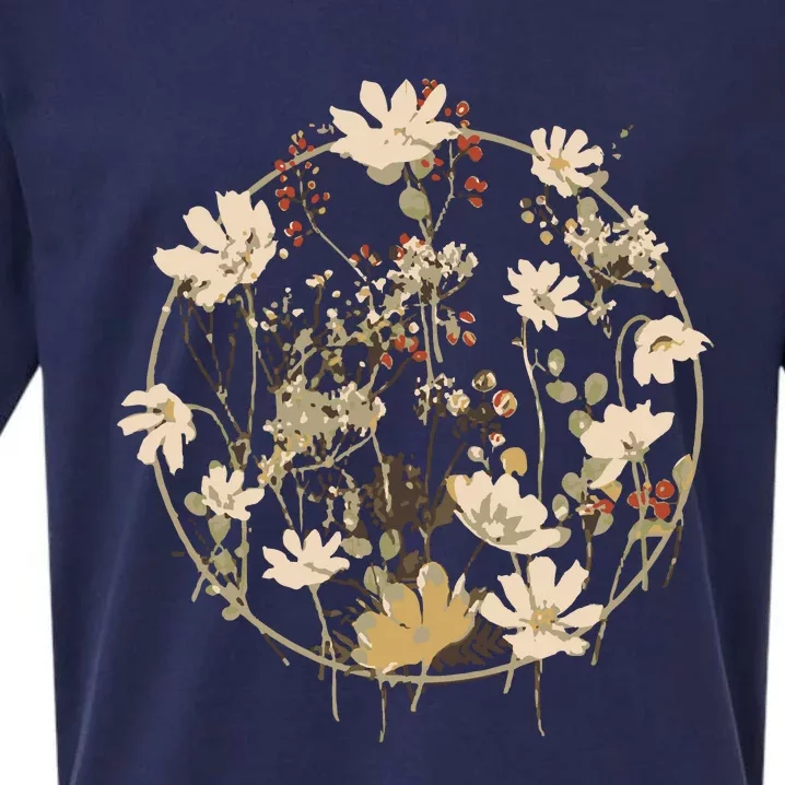 Flower Gift For Her Sueded Cloud Jersey T-Shirt