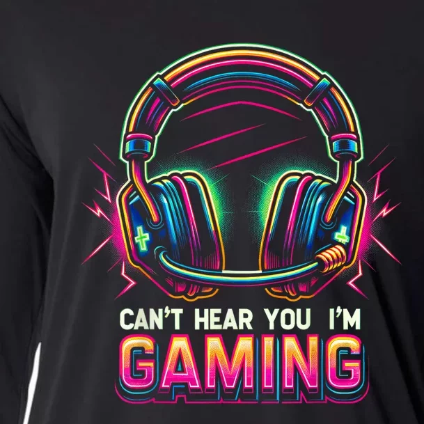 Funny Gamer For Teens Video Gaming Graphic Cooling Performance Long Sleeve Crew